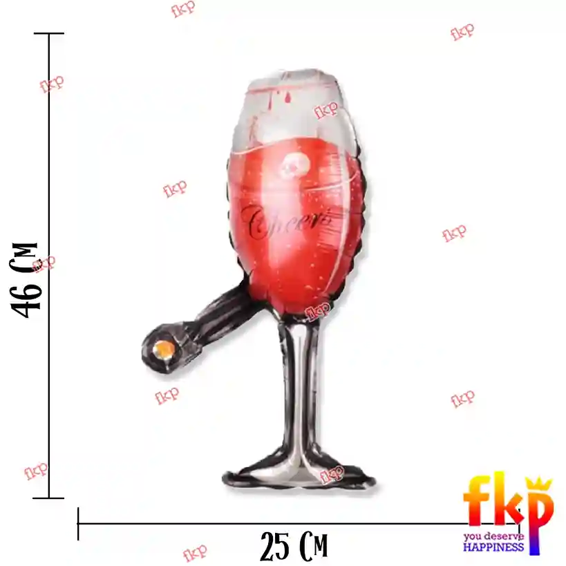 Mini Glass Red